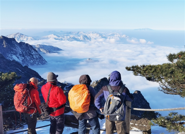 雪后初霁 美景如画